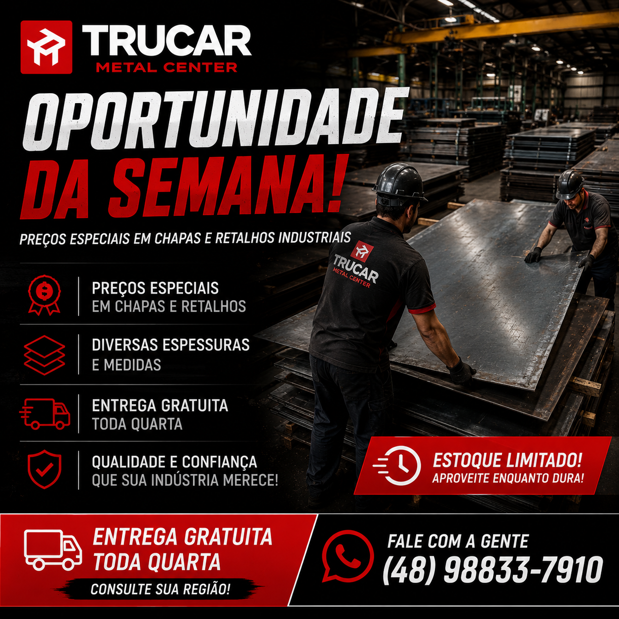Card da oportunidade da semana